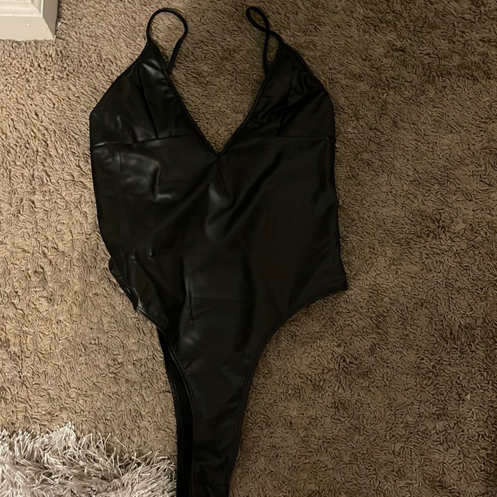 Adika Leather Body Suit